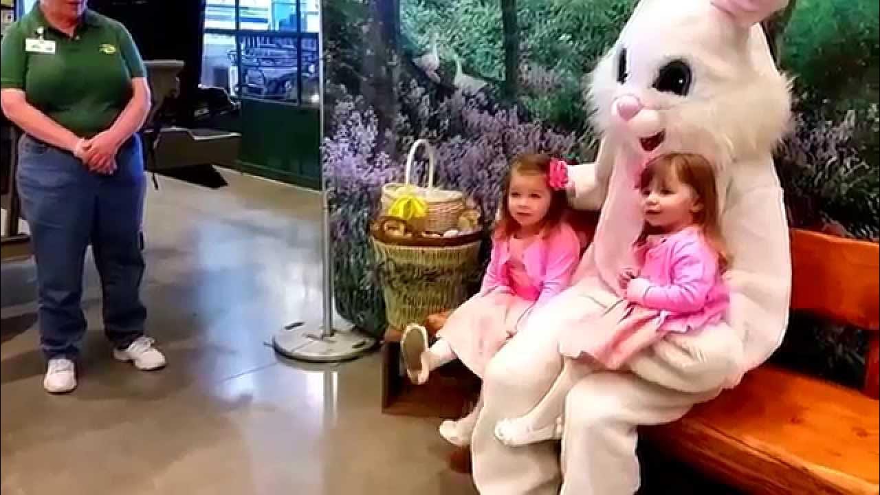 Easter Bunny Bass Pro Shop Easter Pictures! YouTube
