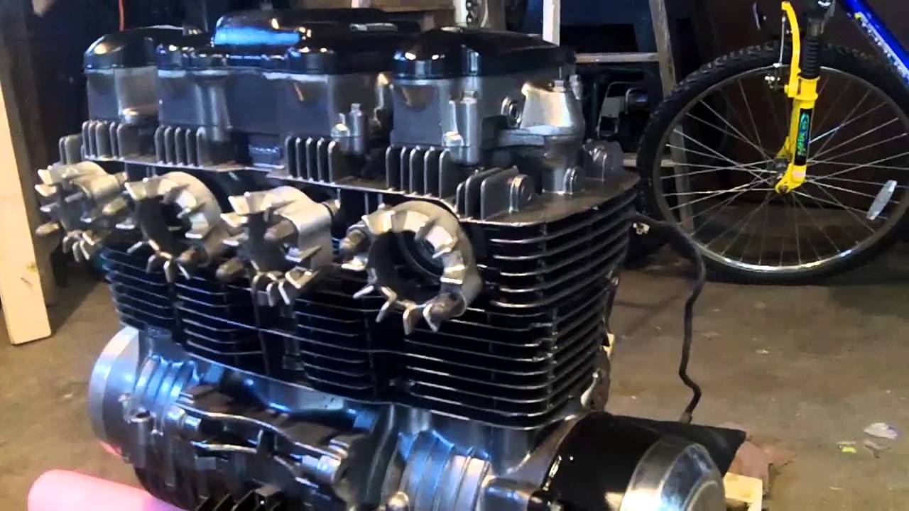 honda cb650 cafe racer motor all painted YouTube