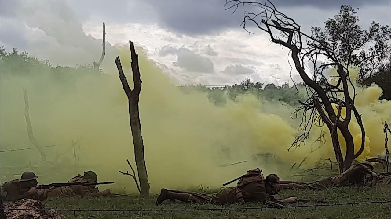 Camp Mabry WW1 Reenactment Nov 21,2021 Mustard Gas YouTube