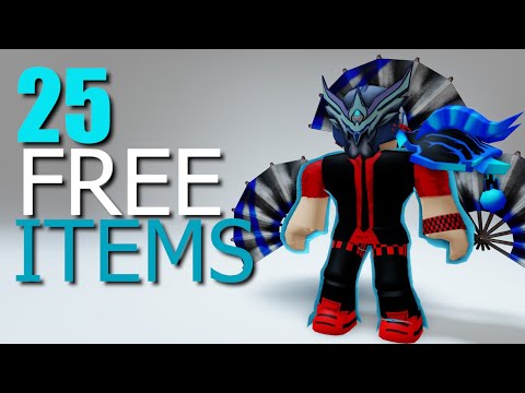 GET 25 FREE ITEMS 💙🥳 ROBLOX 2023