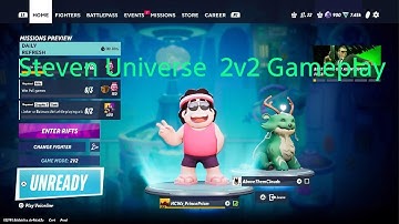 Multiversus Steven Universe 2v2 Gameplay