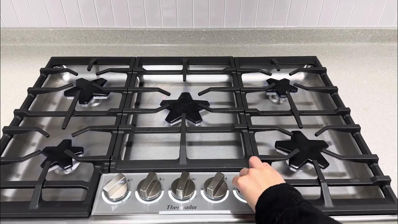 Thermador gas cooktop problems! YouTube