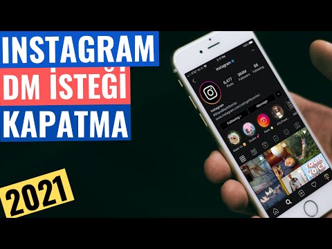 INSTAGRAM MESAJ İSTEKLERİ KAPATMA