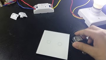 VHOME smart home Wireless Wall Switch RF433mhz 220V Controller Demo