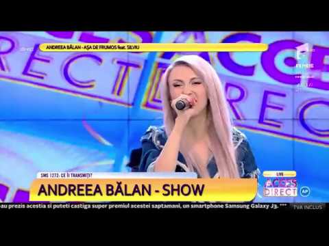 Andreea Balan - Asa De Frumos Live