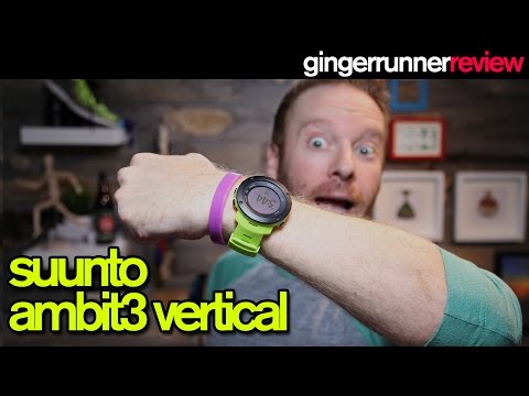 SUUNTO AMBIT 3 VERTICAL GPS WATCH REVIEW | The Ginger Runner