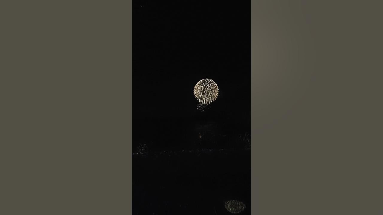 Fireworks from Mandeville Island barge YouTube