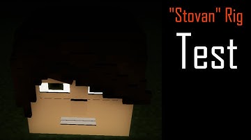 "Stovan" Rig Test | Mine-imator Character Rig Sneak Peak