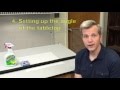 Proper setup of a drafting table Proper setup of a drafting table
