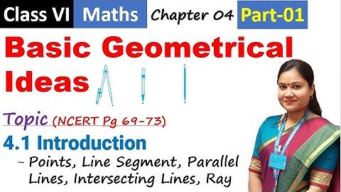 Basic Geometrical Ideas Class 6 Maths Chapter 4 /Pt 1/ Class 6 Math Chapter 4 Mint Talk India