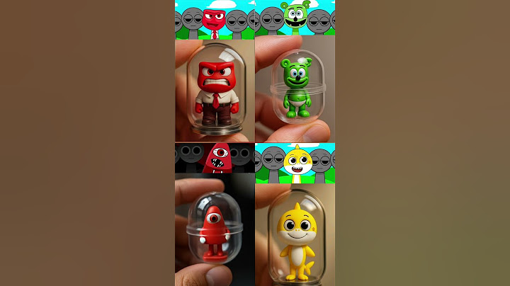 Sprunki Incredibox Gummy Bear Vs Catnap X Alphabet In Capsule #sprunki #incredibox