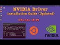 How to Install Latest NVIDIA Drivers Ubuntu 18.04 (Correct Driver for Tensorflow-GPU)