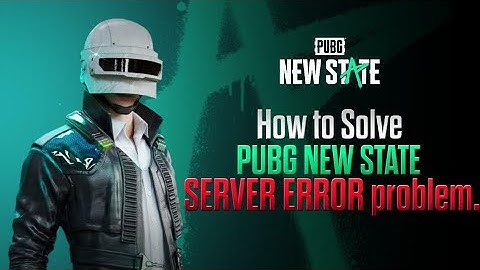 How to fixed Unable to connect Server Problem // PUBG New State Server Fixed // 1 Click Server Fix
