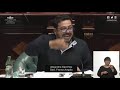 El Senador Alejandro Sánchez intervino en la interpelación al Min. Heber por la entrega del puerto.