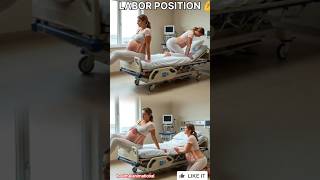 Best Labor Positions Using a Hospital Bed | Pregnancy Guide #aihealth #LaborPositions#NormalDelivery