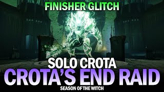 Solo Crota, Son of Oryx  Crota's End Raid (Finisher Glitch) [Destiny 2]