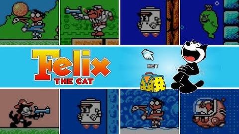 Felix The Cat (NES) - All Bosses (No Damage)