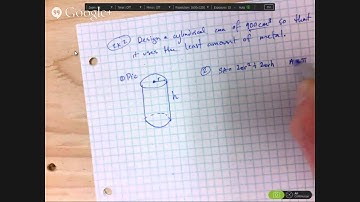 Calculus 4.7a Optimization