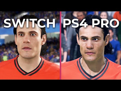 FIFA 20 – Switch Vs PS4 Pro Graphics Comparison