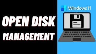 how to open disk management in windows 11