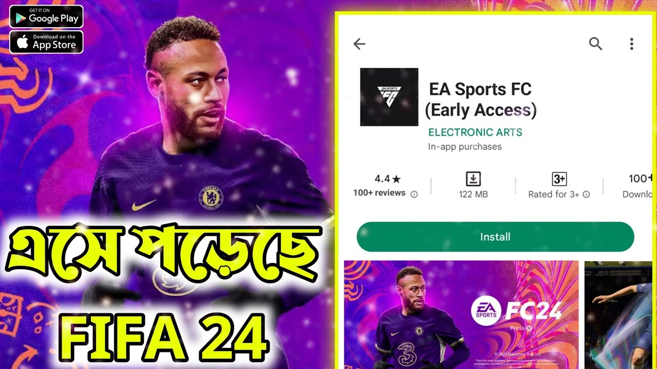 How To Download EA Sports FC 24, FIFA 2024 Mobile, EA FC 24 Mobile