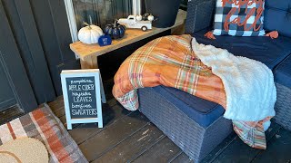 2023 Fall Front Porch Makeover | Fall Decor | Cozy Front Porch Makeover