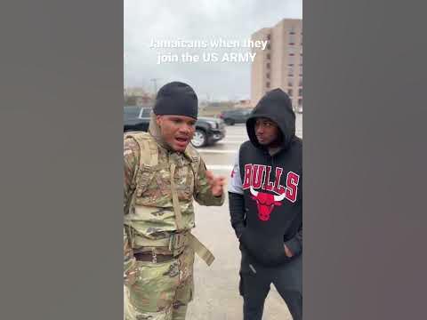 When Jamaicans join the US ARMY #army #usarmy #military - YouTube