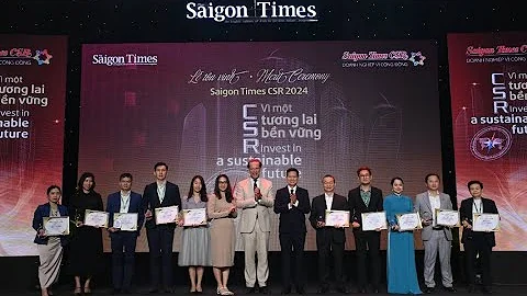 Saigon Times honors 40 businesses with outstanding CSR initiatives