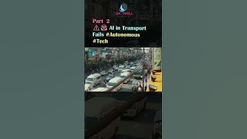 ⚠️😱 AI in Transport Fails #Autonomous #Tech #technology #ai #trending PART 2