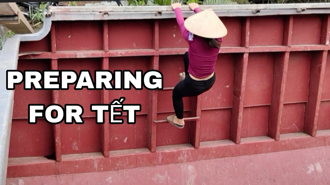 Cleaning My River Ship for Tết | A Quiet Day Before Vietnamese New Year