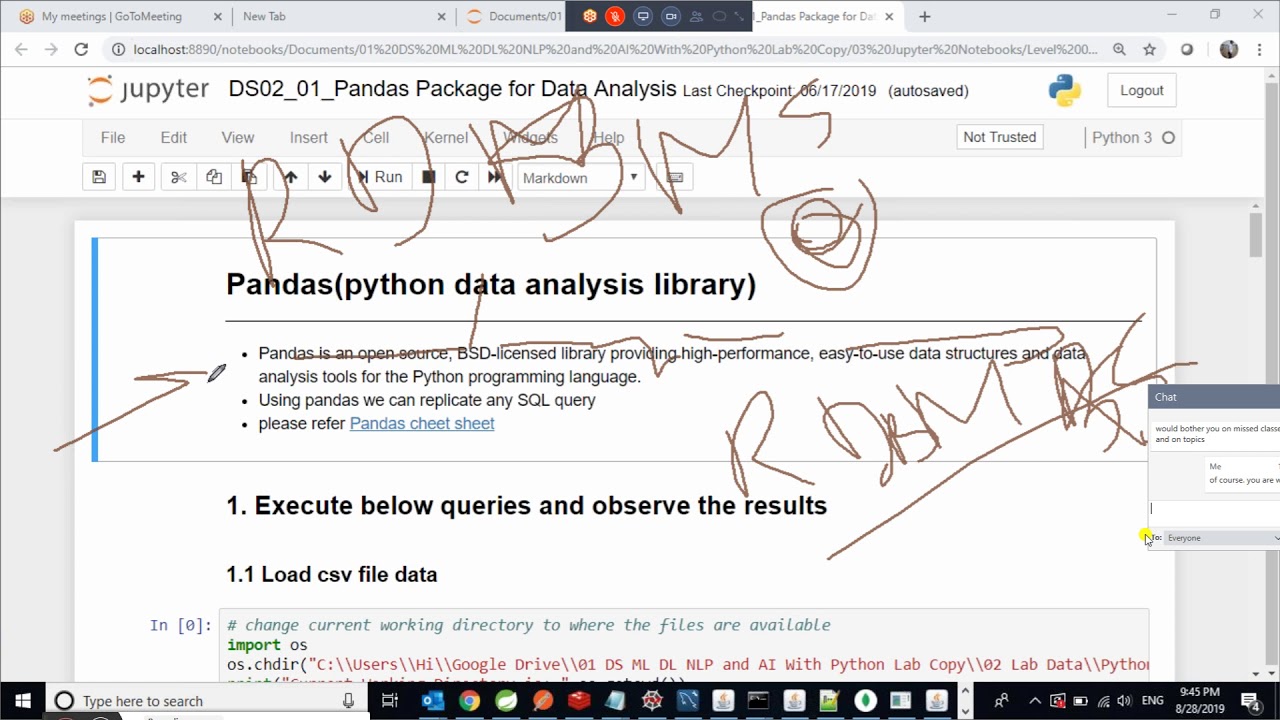 Pandas package - YouTube
