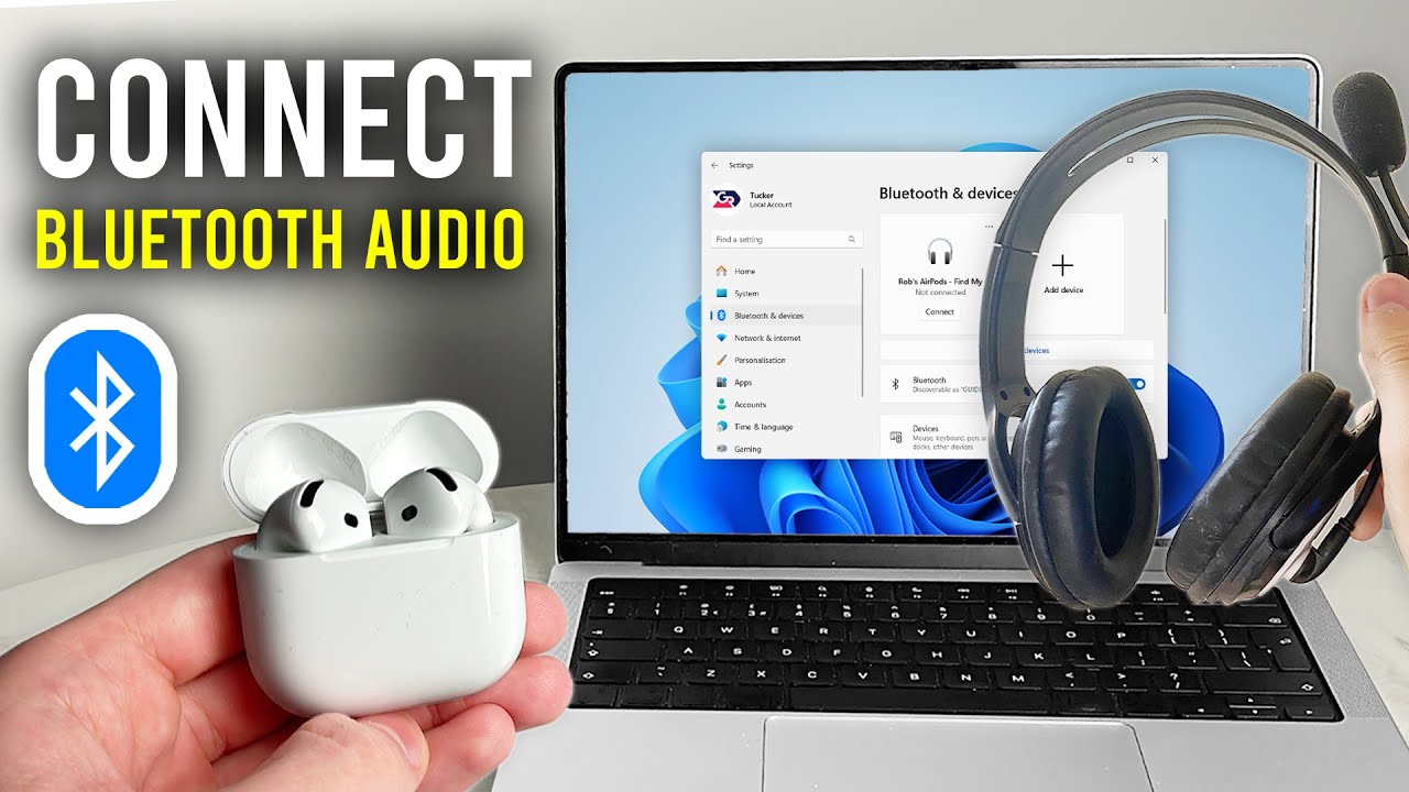 How To Connect Bluetooth Earbuds/Headphones To Laptop - Step By Step ...