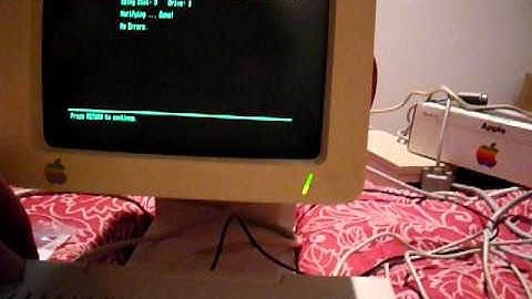 Apple IIc+ system demo