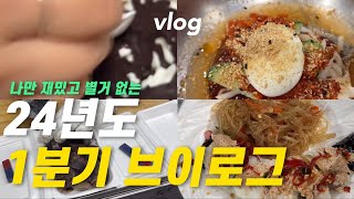 [vlog] 심심하거나 서울에서 할 거 없을 때 보면 좋은 24년도 1분기 내 브이로그