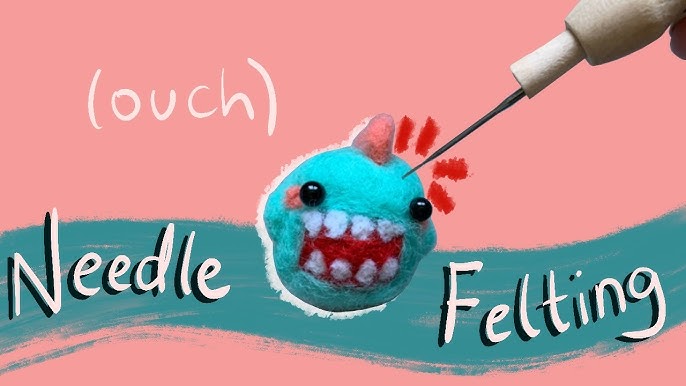 Animal Needle Felting Kit Needle Felting Tools Bee Doll - Temu