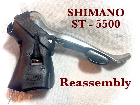 Shimano ST-5500 Shifter Full Reconstruction - YouTube
