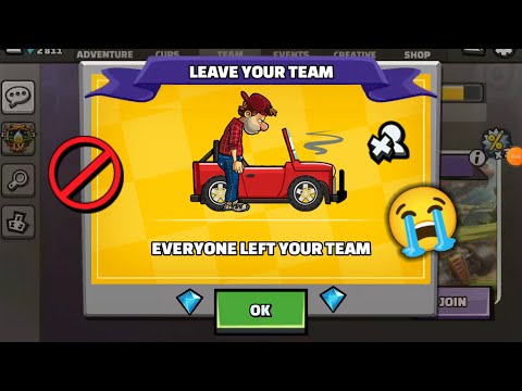 I CREATED TEAM FOR YOU BUT THIS HAPPENED 😭 Hill Climb Racing 2