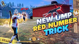 200 Sensitivity - After Update 😱| Best Ump Headshot Trick | Red Number Sensitivity In Free Fire