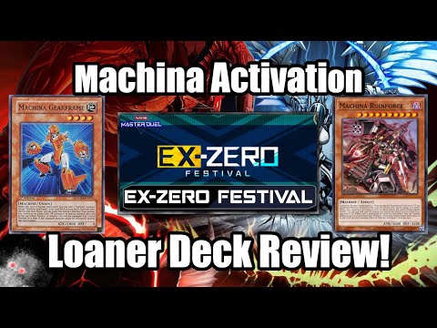 LOANER DECK REVIEW: Machina Activation - Yu-Gi-Oh! Master Duel