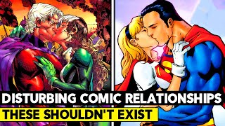 TOP 10 WEIRDEST COMIC HOOK-UPS! They Want You To Forget These