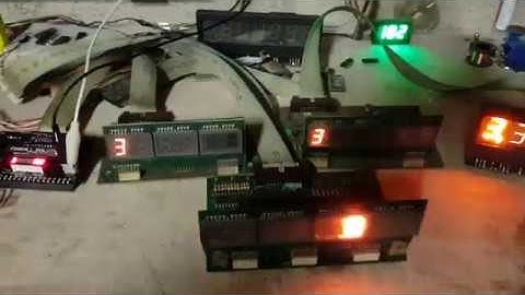 Tester for Zaccaria and Bally Stern displays #1 - Pinballsolutions.eu