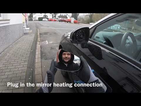 How to replace your side mirror glass (8X0857535E) Audi A1, A3, A4, A5 Sportback DIY