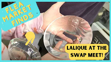 I Found Lalique Glass at the Swap Meet | Shop With Me