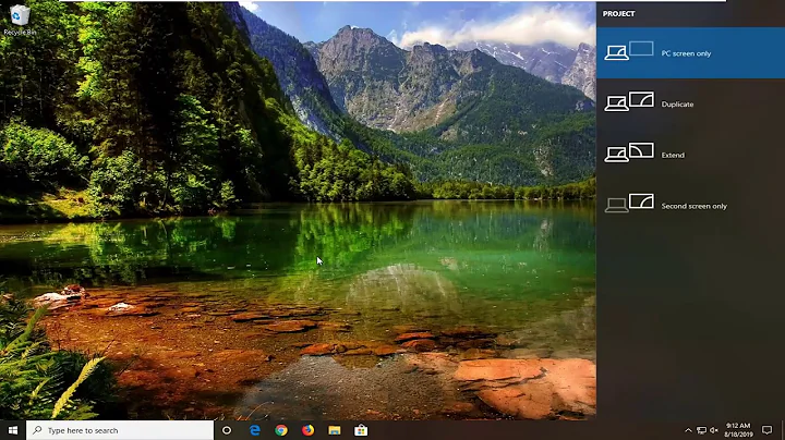 Quickly Change Display Settings with the Windows+P Shortcut [Tutorial]