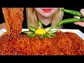 ASMR SPICY ENOKI MUSHROOMS Mukbang Eating sounds