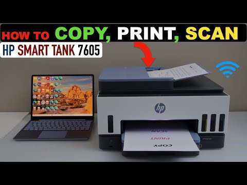 HP Smart Tank 7605 & 790 Scanning, Printing & Copying !