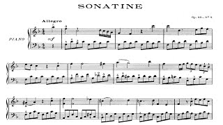 Clementi: Sonatina in F major Op. 38 No. 3 - Sidney Foster, 1969 - MHS 993