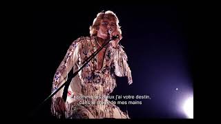 Johnny Hallyday - L'ange aux yeux de laser (Pavillon de Paris 79) (+ Paroles) (yanjerdu26)
