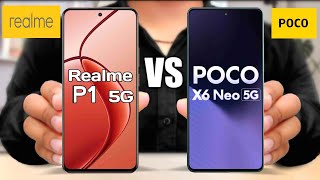 Realme P1 5G vs Xiaomi Poco X6 Neo 5G