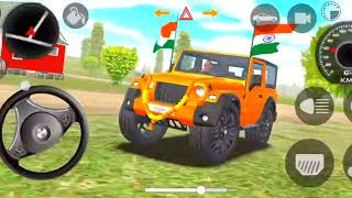 Dollar (song) modified Mahindra Blake Thar 😈 || Indian Cars Simulator 3D Game